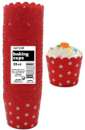 Baking Cups - Red Stars